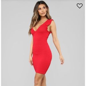 Fashion Nova - Always be mine crochet dress ❣️